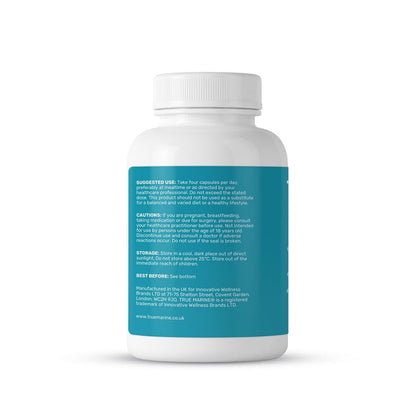 TRUE MARINE Collagen Capsules - 2,400mg of Marine Collagen with Hyaluronic Acid & Vitamin C - Skin, Hair, Nails & Joint Support