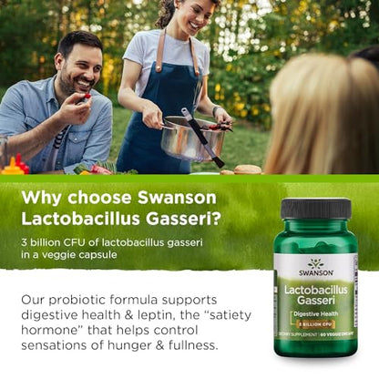 Swanson Lactobacillus Gasseri - Probiotic Supplement Supporting Digestive Health