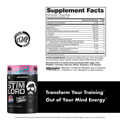 Anabolic Warfare Stim Lord Fully Loaded (Miami Vice - 40 Servings)