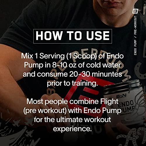 BARE PERFORMANCE NUTRITION, BPN Endo Pump Pre-Workout Muscle Pump Enhancer