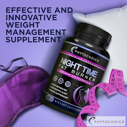 Night Time Weight Loss Pills -Carb Blocker Appetite Suppressant -1 Pack