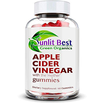 Apple Cider Vinegar Gummies Vitamins with The Mother, Delicious Immunity, Gluten Free