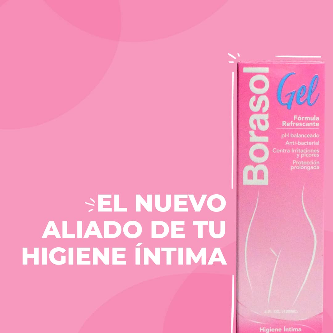 Borasol Refreshing Formula Femenine Wash Gel 4FL OZ. (120ML)