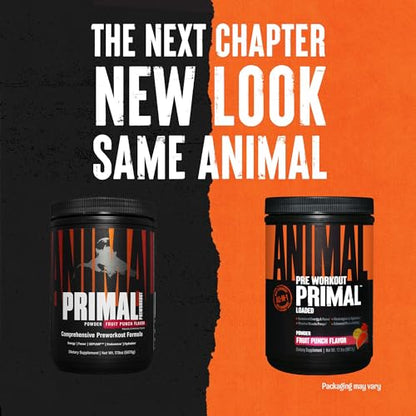 Animal Primal Muscle Hydration + Preworkout Powder – Contains Beta Alanine, 3DPump