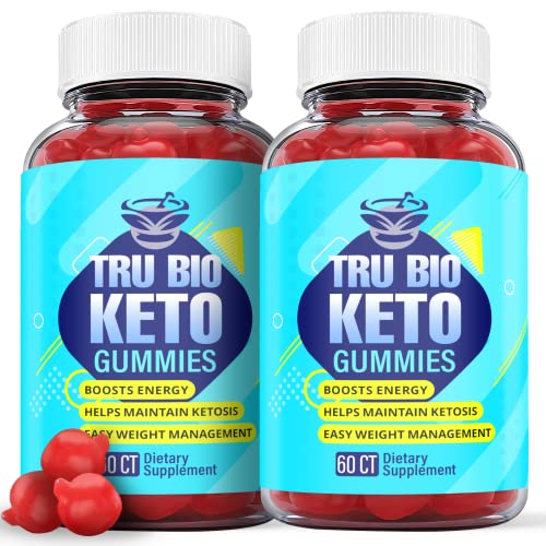 Ark Labs Tru Bio Keto Gummies, Tru Bio Keto ACV Gummies (2 Pack)