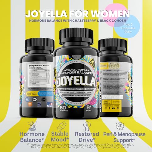 Womens Hormone Balance Supplement for Mood Swings, Hot Flashes Menopause Relief