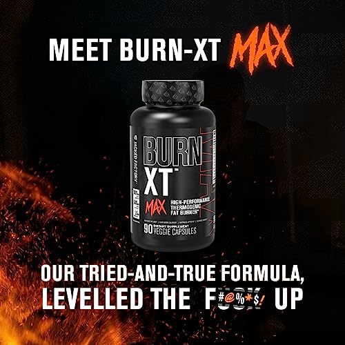 Jacked Factory Burn-XT Max - High-Performance Thermogenic Fat Burner & Appetite Suppressant