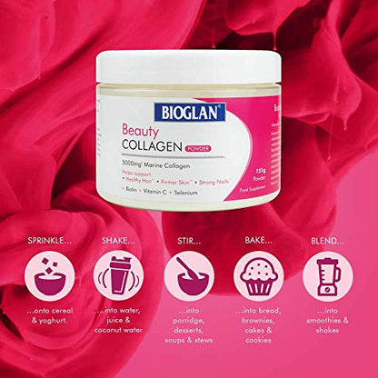 BIOGLAN Beauty Collagen Powder, 151 grams