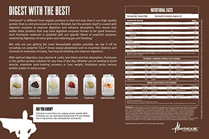 Metabolic Nutrition, Protizyme, 100% Whey Protein Powder, High Protein, Low Carb