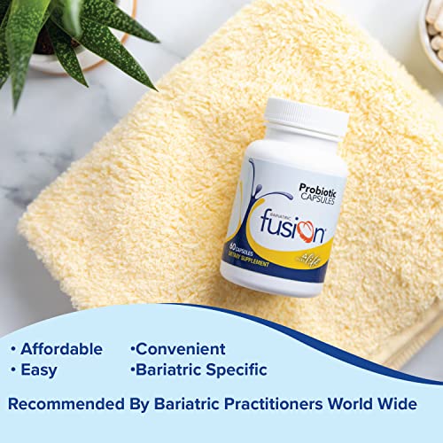 Bariatric Fusion Probiotic Capsule | Easy to Swallow Bariatric Vitamin | 10 Billion CFU