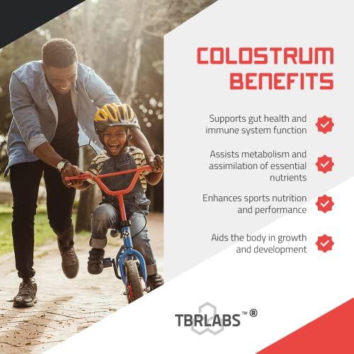 Bovine Colostrum Chewable Tablets - TBR Labs - with Immunoglobulins and Lactoferrin