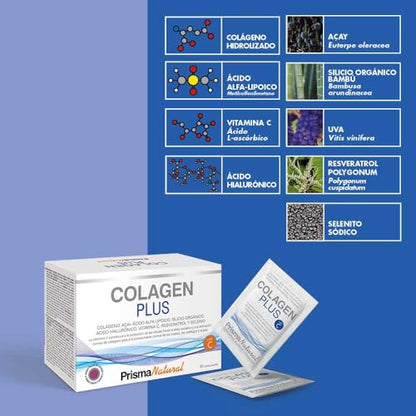 Colagen Plus Anti-Aging 30 Natural Prisma Envelopes