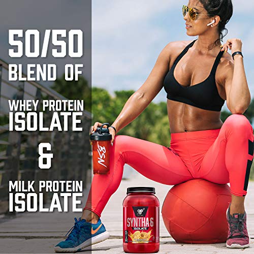 BSN SYNTHA-6 Isolate Protein Powder, Chocolate Protein Powder with Whey Protein