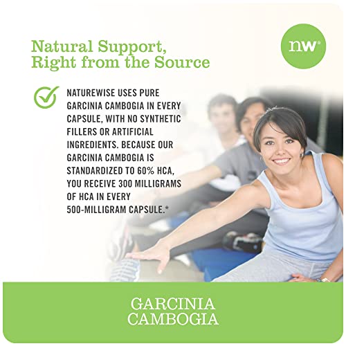 Naturewise Garcinia Cambogia (1 Month Supply) Pure Garcinia Cambogia