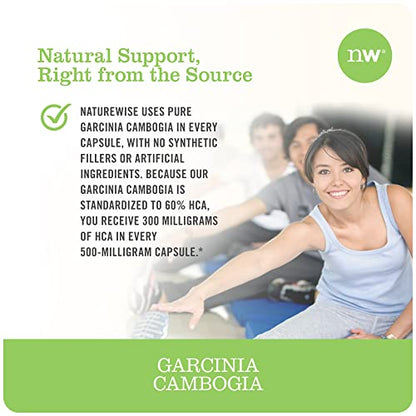 Naturewise Garcinia Cambogia (1 Month Supply) Pure Garcinia Cambogia