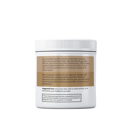 Primal Being Grassfed Beef Colostrum - Supports Immune Function, Gut Health, Hair