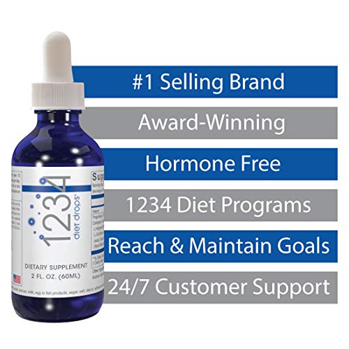 Creative Bioscience 1234 Diet Drops for Women & Men, Diet Drops for Weight Management