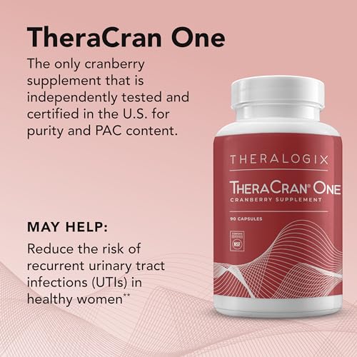 Theralogix TheraCran One Cranberry Capsules - 90-Day Supply - Cranberry Supplement