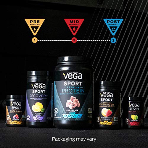 Vega Premium Sport Protein Berry Protein Powder, Vegan, Non GMO, Gluten Free Plant