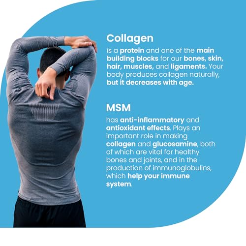 Swedish Nutra Collagen 10000 Joint Shots | High Strength Type 1, 2 & 3 Collagen for Body, Joints & Ligaments