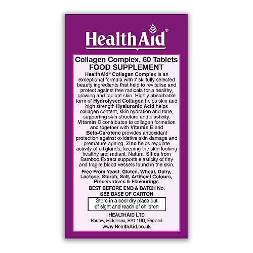 HealthAid Collagen Complex Tablets, 60