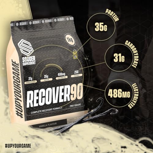 Soccer Supplement - Recover90® Complete Recovery Shake - 31grams of Protein Isolate