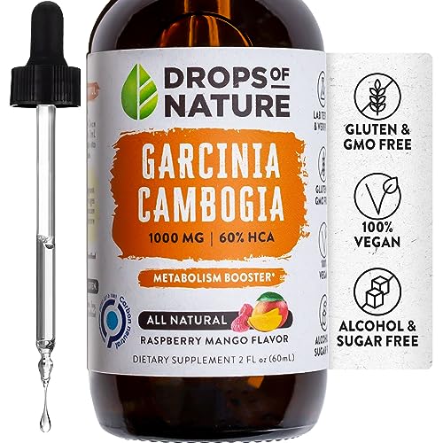 Garcinia Cambogia - Appetite Suppressant for Weight Loss - 2 fl. oz