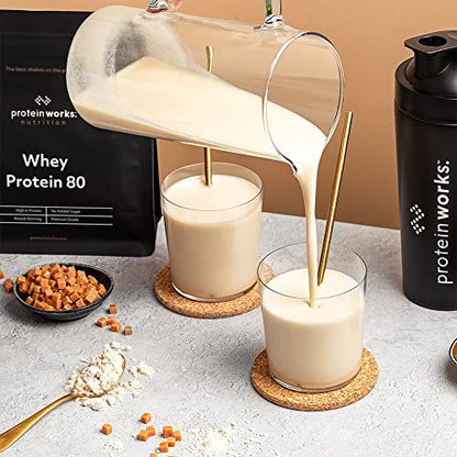 Protein Works - Whey Protein 80 Powder | Low Calorie Protein Shake | Whey Protein Shake