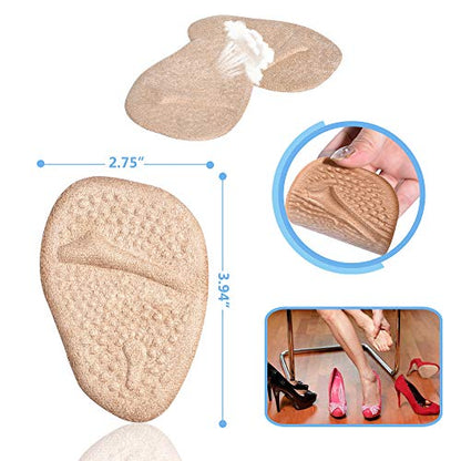 Ball of Foot Cushions, Metatarsal Pads, High Heel Inserts, Forefoot Cushions