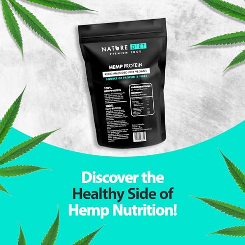 Nature Diet - Hemp Protein 1000g , Vegan , Protein Powder , Plant-Based