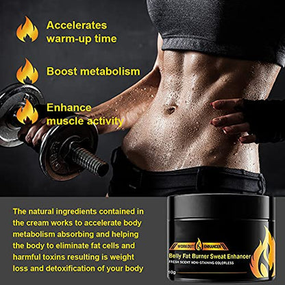 3pcs Hot Cream, Workout Enhancer Gel Slimming Shaping Cream, Fat Burning Cream