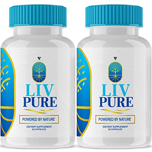 (2 Pack) Liv Pure Loss Pills, Livpure Liver Detox Cleanse Management Capsules Advanced 
