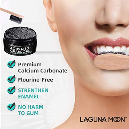 Activated Charcoal Teeth Whitening Powder - 50g Natural Coconut Charcoal, Effective