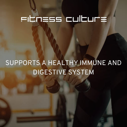 Fitness Culture Protein Plus, Whey Protein Powder with Added Glutamine, Immune and Digestive System Support