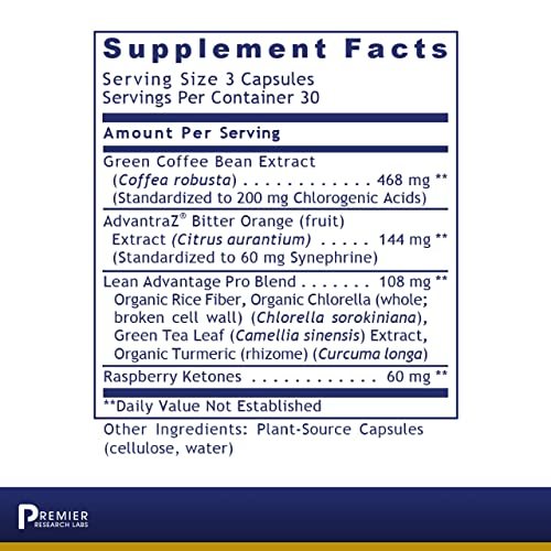 Premier Research Labs Lean Advantage - for Weight Management, Lean