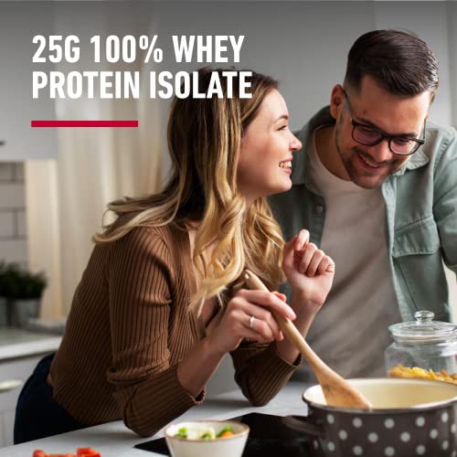 Isopure Protein Powder, Zero Carb Whey Isolate with Vitamin C & Zinc for Immune Support