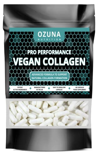 Pro Performance Vegan Collagen Complex – Vegetarian Collagen Capsules, Plant Based Collagen