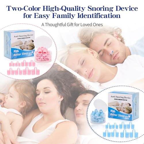 Anti Snoring Devices: Nose Dilator-Expert-Recommended 8-Piece Set