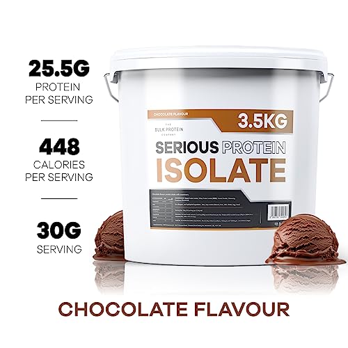 The Bulk Protein Company, Serious Protein Isolate – 3.5kg – Whey Protein Iso