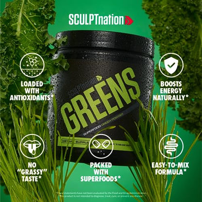 Sculpt Nation by V Shred Greens - Premium Greens Powder & Superfood Blend