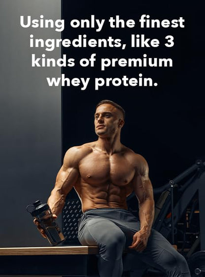 Whey Fantastic Unflavored - 100% Natural Grass Fed Whey Protein Powder - Unique 3