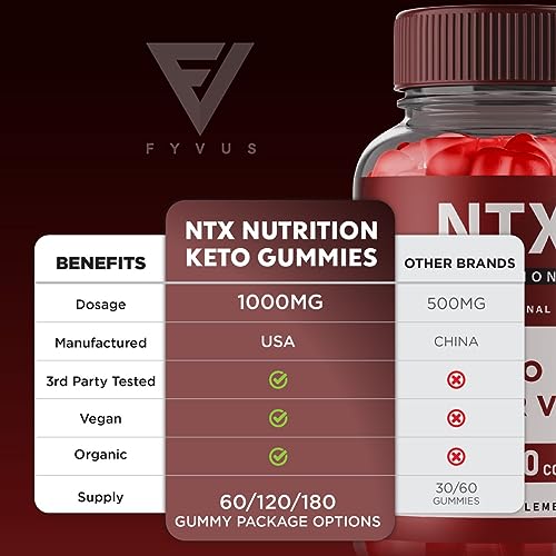 (2 Pack) NTX Keto Gummies for Weight Loss, NTX Keto ACV Gummies Advanced Weight