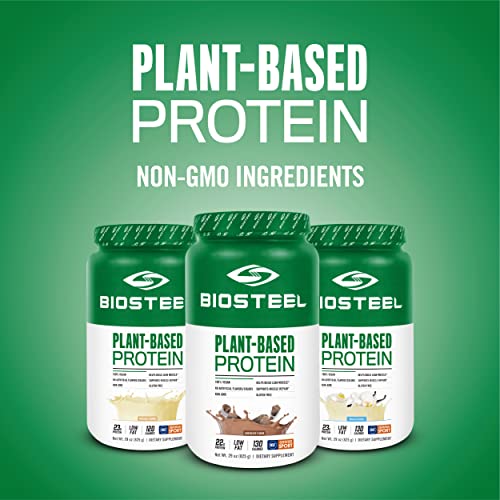 BioSteel Plant-Based Protein Powder, Sugar Free, Vegan and Non-GMO Post Workout