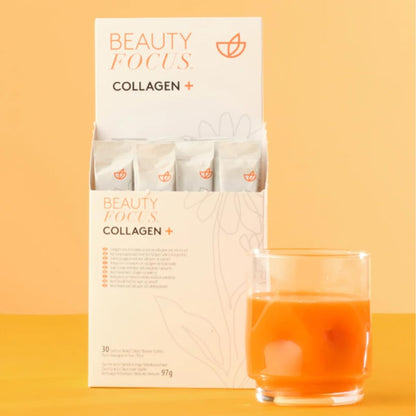 NuSkin Beauty Focus Collagen+ 30 sachets are Highly Digestible Collagen