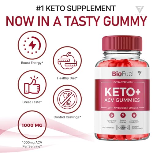 (3 Pack) Biofuel Keto ACV Gummies, Biofuel Keto ACV Gummies Advanced Weight Loss