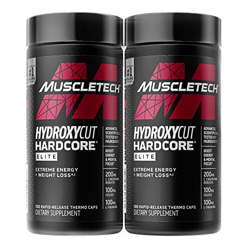 Hydroxycut Weight Loss Pills for Women & Men Hardcore Elite | Weight Loss Supplement 