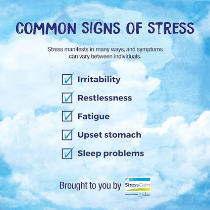 Boiron StressCalm for Relief of Stress, Anxiousness, Nervousness, Irritability, and Fatigue - 60 Count