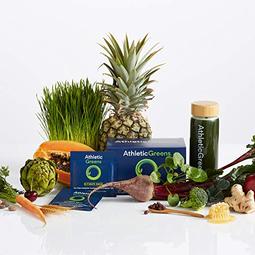 Athletic Greens Ultimate Daily, Whole Food Sourced All in One Greens Supplement