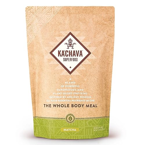 Ka’Chava All-In-One Nutrition Shake Blend, Matcha, 85+ Superfoods, Nutrients & Plant