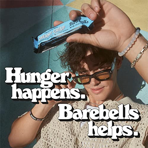 Barebells Protein Snacks Bars Creamy Crisp - 12 Count, 1.9oz Bars 55g of High Protein